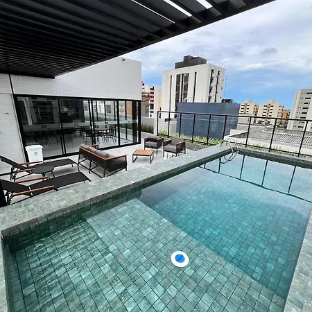 Flat Em Joao Pessoa Na Praia De Intermares Cabedelo Exterior foto