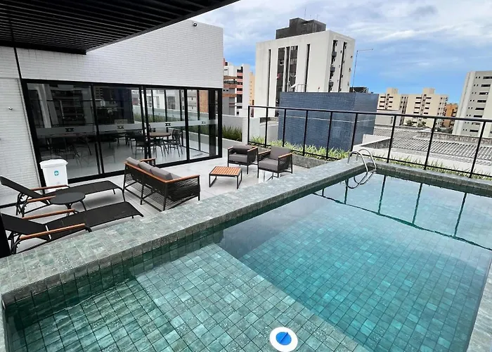 Flat Em Joao Pessoa Na Praia De Intermares